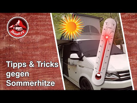 Sommerhitze im Camper-Bus vermeiden | Tipps & Tricks | VW T6 California | #BüssliTV