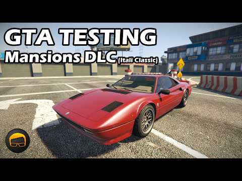 Fastest Mansions DLC Cars (Itali Classic) - GTA 5 Best Cars Tier List