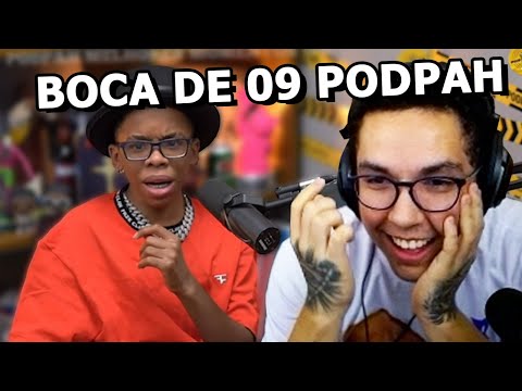 YETZ REAGINDO BOCA DE 09 E RACHA NO PODPAH MELHORES MOMENTOS