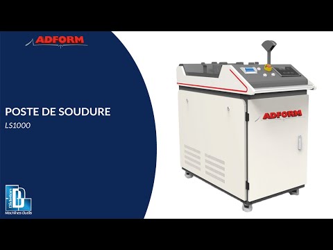 Poste de soudure laser LS ADFORM - Acier Inox Aluminium