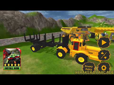 Heavy Logging Cargo Truck Transport Simulator - Android GamePlay 3D