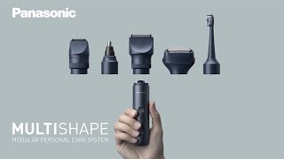 Panasonic Multishape: el sistema todo en uno para un cuidado masculino completo anuncio