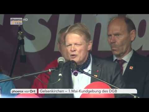 1. Mai-Kundgebung: Rede von Andrea Nahles und Studiotalk am 01.05.17