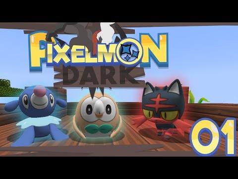 GEN-7 START-ERS!!!!│Pixelmon Dark SMP[Ep.1]