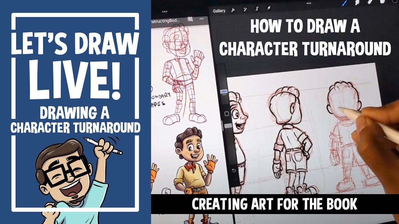 Let's Draw Live: Character Turnaround
