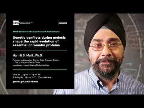 NHGRI DIR Seminar Series - Malik Harmit
