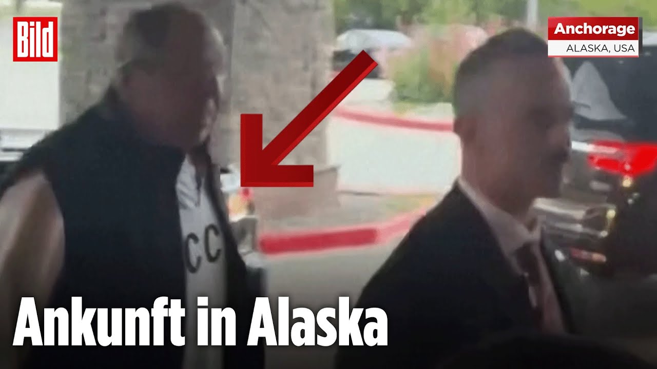 Alaska, USA: Trägt Lawrow hier ein UdSSR-Shirt?