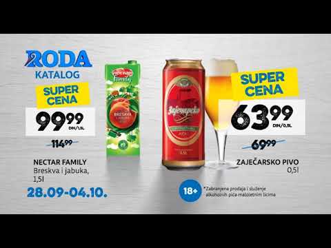 Roda katalog 28.09 - 04.10.2017.