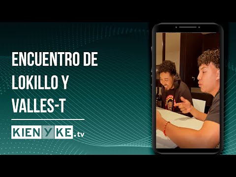 Valles-T y Lokillo rapean juntos.