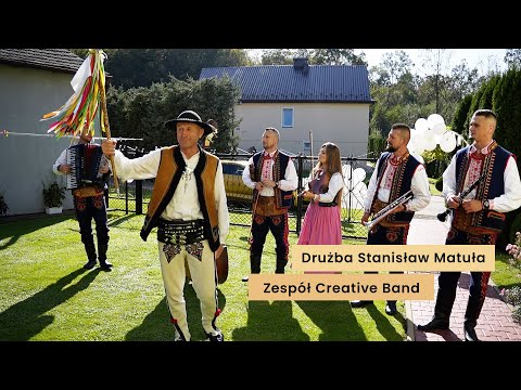 Drużba weselny Stanisław Matuła i Zespół Creative Band! Śpiewanie u Pana Młodego! Polskie Wesele!
