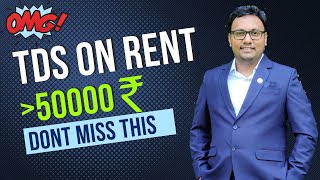 TDS ON RENT PAYMENT | INCOME TAX |  HOUSE RENT MORE THAN 50000 | HOW TO AVOID INCOME TAX NOTICE ?