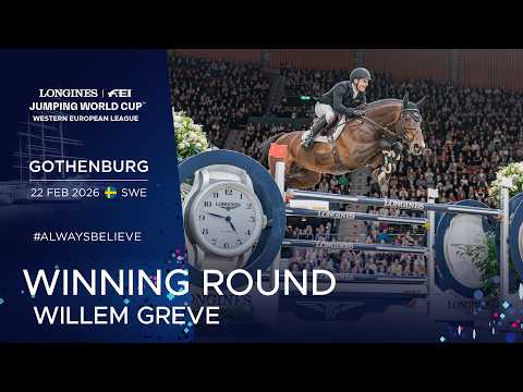 Willem does it again! 🇳🇱🥇 | Longines FEI Jumping World Cup™ Gothenburg 2026