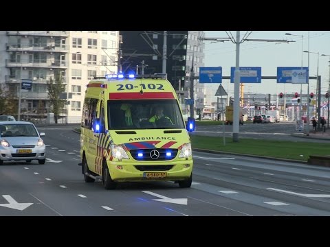 A1 Ambulance Roosendaal 20-102 naar EMC Rotterdam