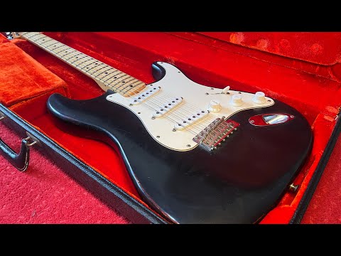 Fender Stratocaster 1979 - Black Refinished image 11