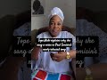 Tope Alabi explains why she took this verse in Paul Tomison's song #obaalasepe #shorts #topealabi