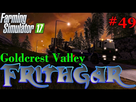 Let's Play Farming Simulator 2017, Goldcrest Valley #49: Getting Started On Canola Harvest!