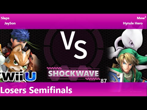 SW Plano 87 - Slaps + JaySon vs Mew² + Hyrule Hero - Losers Semifinals Smash 4