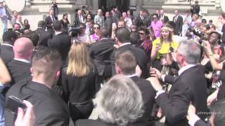 Vanessa Paradis Makes A Superstar Entrance In Paris at Chanel Show