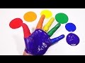 LOS COLORES Aprende Los Colores Pintando Los Dedos Nombre De Los Dedos FunKeep