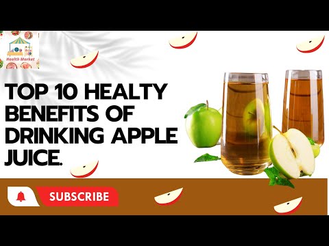 Top 10 Amazing Benefits of drinking Apple juice