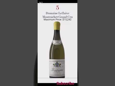 Os 10 vinhos mais caros do mundomaine de le Romanée-Conti para Screaming Eagle,