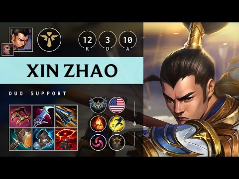 Xin Zhao Support vs Senna: Legendary - NA Challenger Patch 14.24