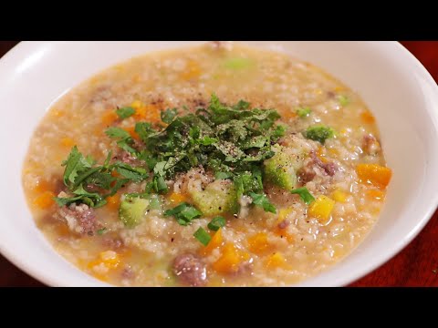 Cách nấu Cháo Yến Mạch siêu ngon, không ngấy - Oatmeal Porridge Recipe
