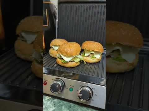 Double sandwich griller