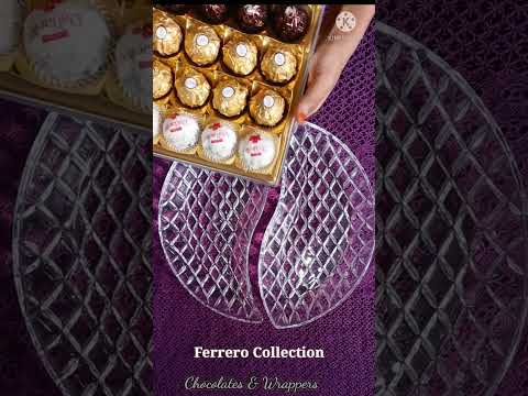 Ferrero Rocher Collection|New Year specia| Coconut, Dark chocolate and Regular flavour| #shorts