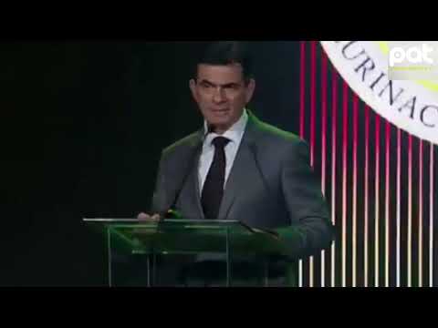 Rodrigo Paz and Edman Lara participated in the CAINCO Economic Forum in Santa Cruz