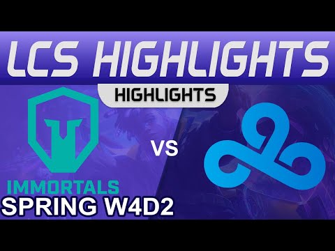 IMT vs C9 Highlights LCS Spring Season 2023 W4D2 Immortals vs Cloud9 by Onivia