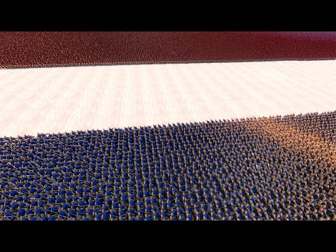 40.000 SPARTANS vs 10.000 GOLDEN KNIGHT | Ultimate Epic Battle Simulator