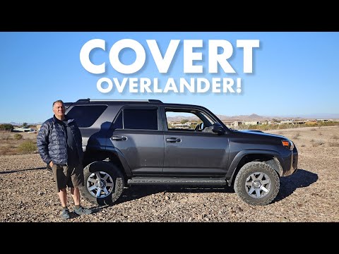 This Is The ULTIMATE Stealth SUV Camper and Overlander! (Modern 4Runner Build)