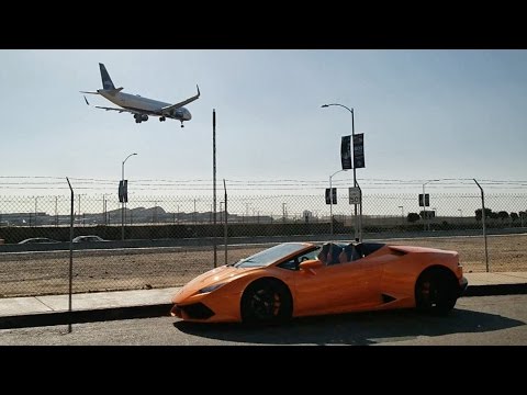 Surprise Lamborghini Airport Pick-Up
