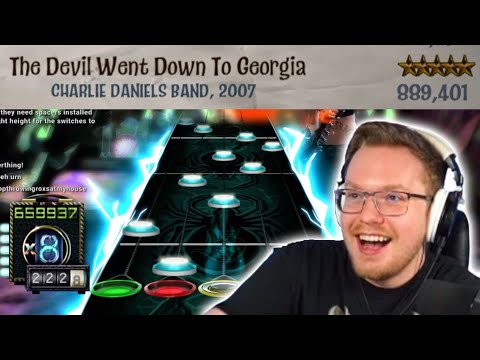 Guitar Hero 3 DLC - "The Devil Went Down to Georgia" Expert 100% FC (889,401)