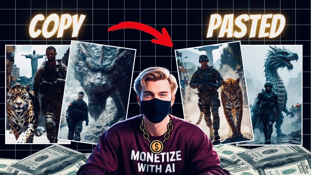 How I Copy & Paste A 70 Million Views Faceless YouTube Channel Using AI