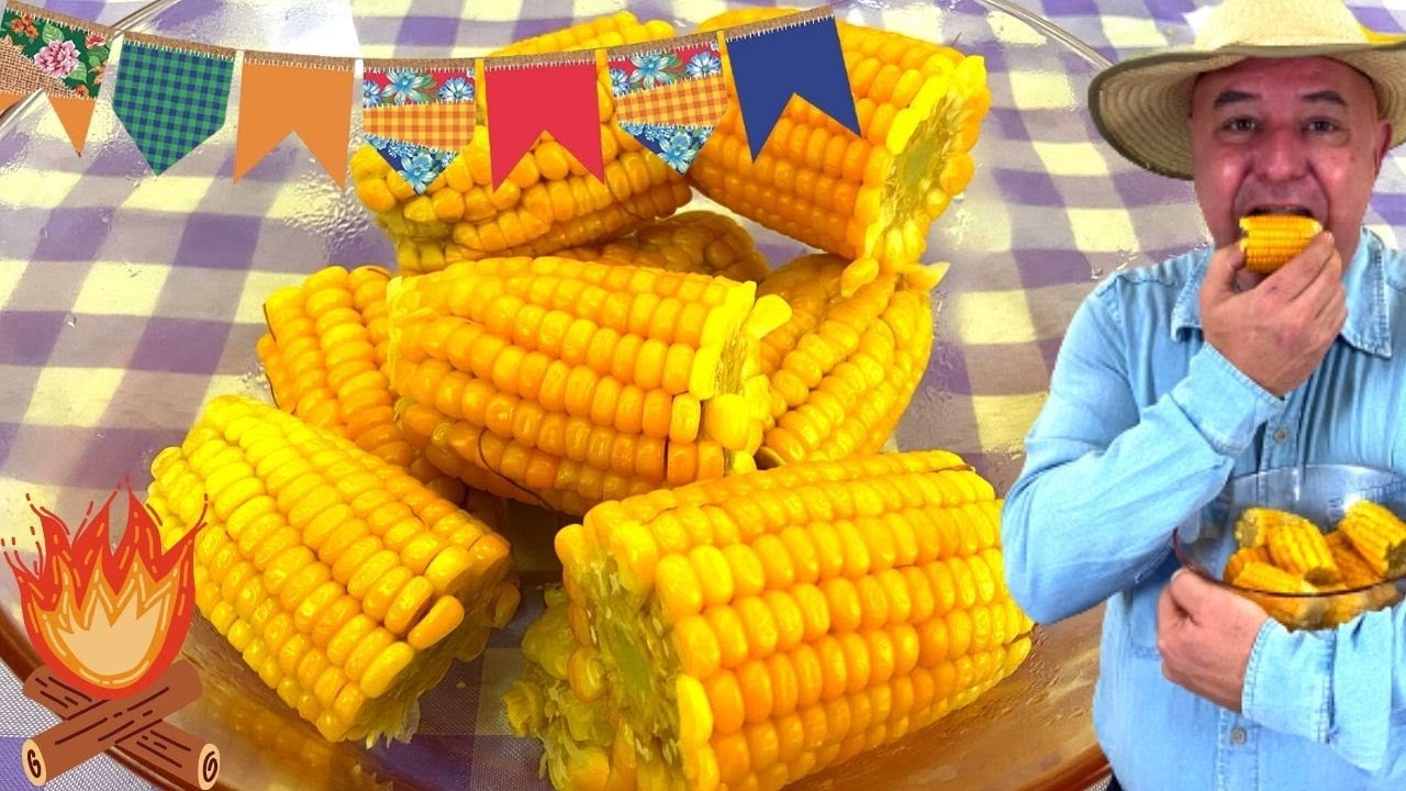 Watch Now COMO FAZER MILHO COZIDO NO PONTO PERFEITO | RECEITA DE FESTA JUNINA COMO FAZER MILHO COZIDO NO PONTO PERFEITO | RECEITA DE FESTA JUNINA