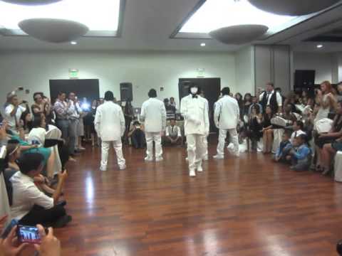 Jabbawockeez Perform at Joe and Sofia's Wedding 2014