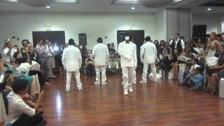 Jabbawockeez Perform at Joe and Sofia's Wedding 2014