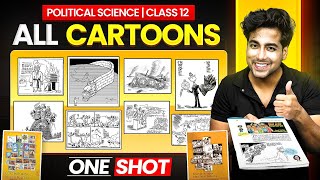 Class 12 Political Science All Cartoon-Based Questions in One Shot | CBSE 2025