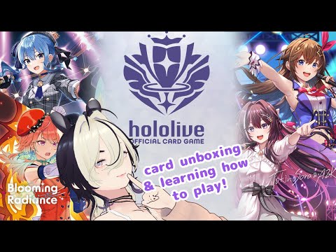 【Hololive Official Card Game Unboxing!】 any chance i can get lucky with just 2 booster boxes? 🥺