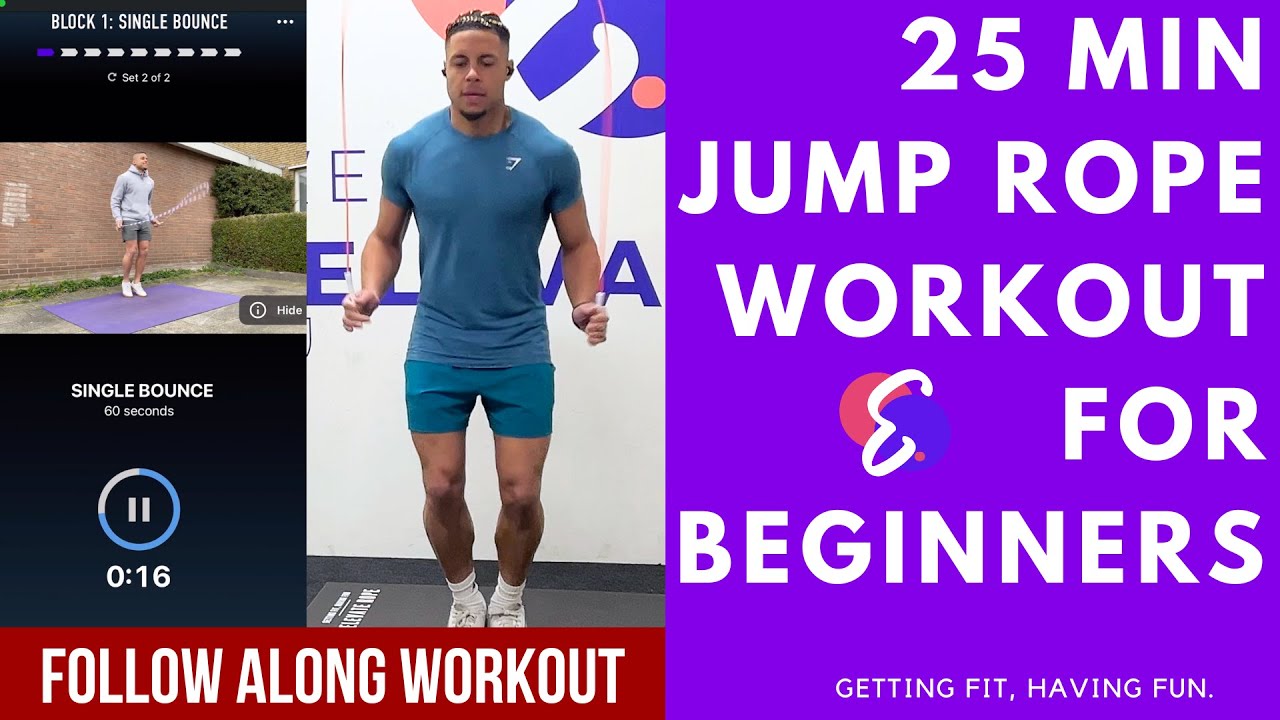 jump rope exercise for bone density and bone strength beginner workout