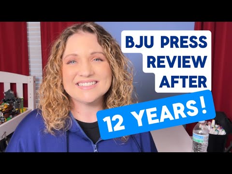 BJU Press Homeschool Review after 12 Years!