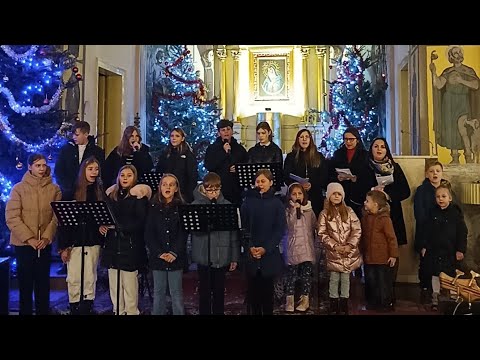 Koncert Świąteczny w kościele w Grabowie. Szkoła Podstawowa w Kadzidłowej.