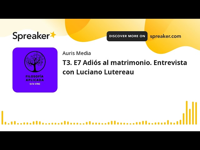 Vídeo relacionado con Adiós al matrimonio