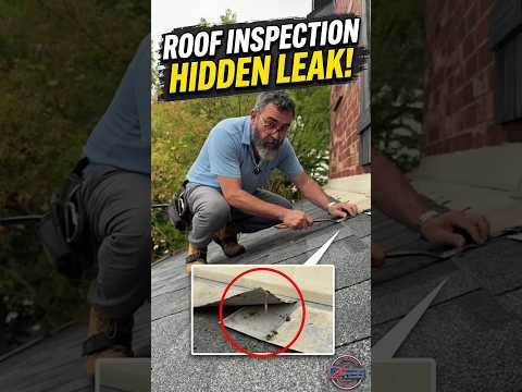 Could ONE Loose Nail Cause a Roof Leak? 😳 | Roof Flashing