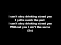 Denace, Drinking About You, Lyrics 