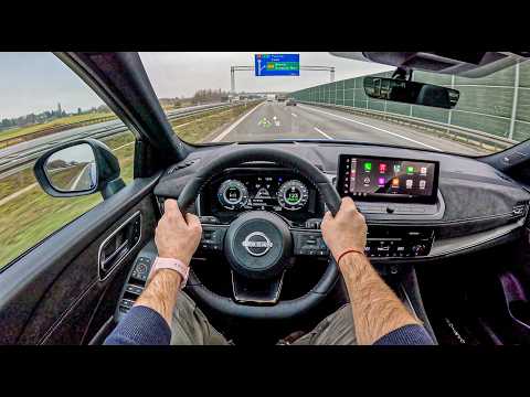 NEW Nissan Qashqai 2026 | VC-T E-POWER 190 hp | POV Test Drive #2664 | Joe Black