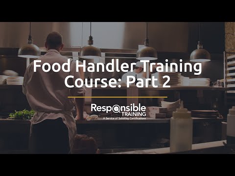 Food Handler Training Course: Part 2 - YouTube