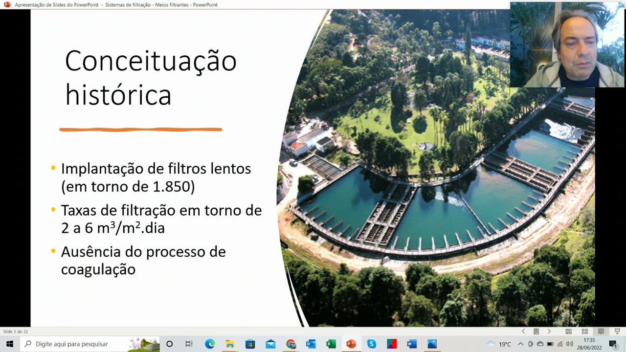 Sistemas de filtração: meios filtrantes e sua composição